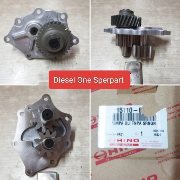 Pompa Oli Toyota Dyna Hino Dutro 110 125 130 Asli Quality