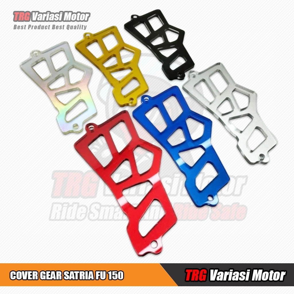 Cover Gear Satria FU Tutup Gear Satria FU 150 Bahan Akrilik Tebal 5 MM