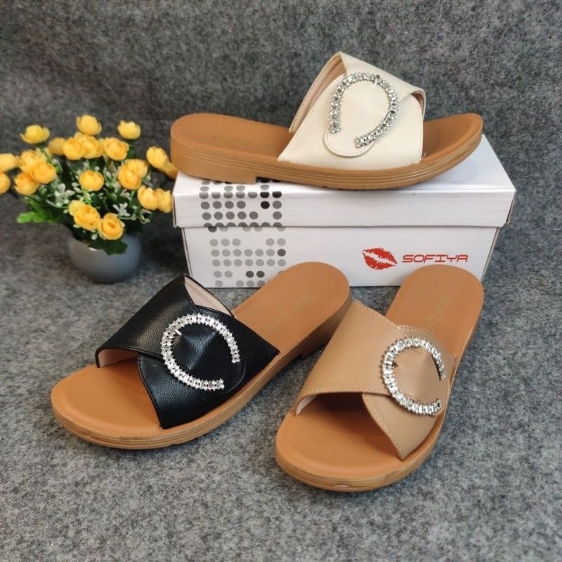 SOFIYA ORI 2212 69 SANDAL TEPLEK WANITA IMPORT / SENDAL SLOP / SANDAL SELOP