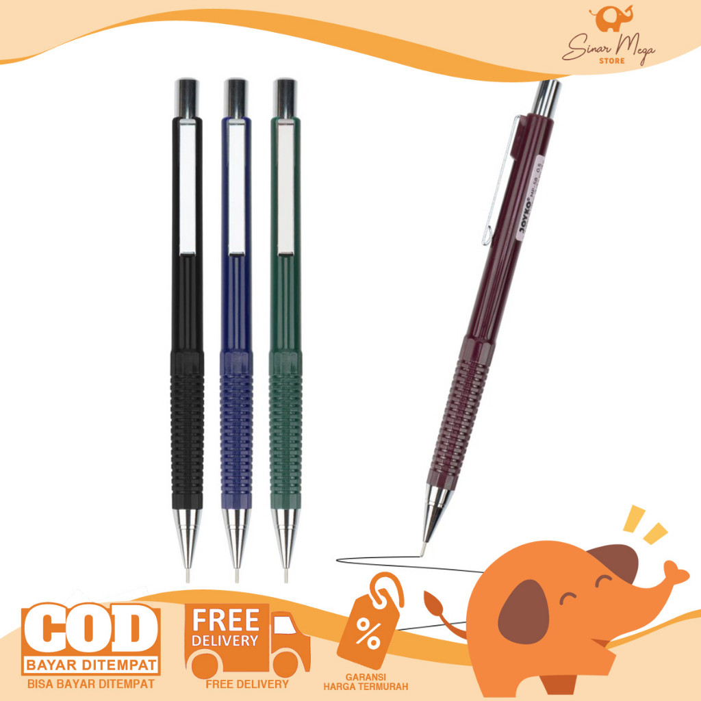 

Joyko Mechanical Pencil MP-58 0.5mm Pensil Mekanik