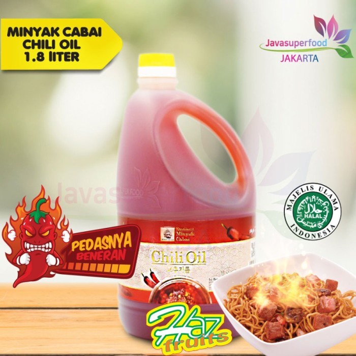 

Minyak Cabai | Chili Oil 1.8 Liter