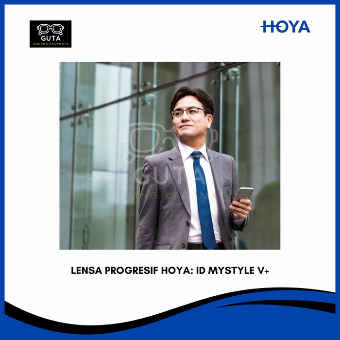 Lensa Kacamata Progresif Hoya ID MyStyle V+ Original