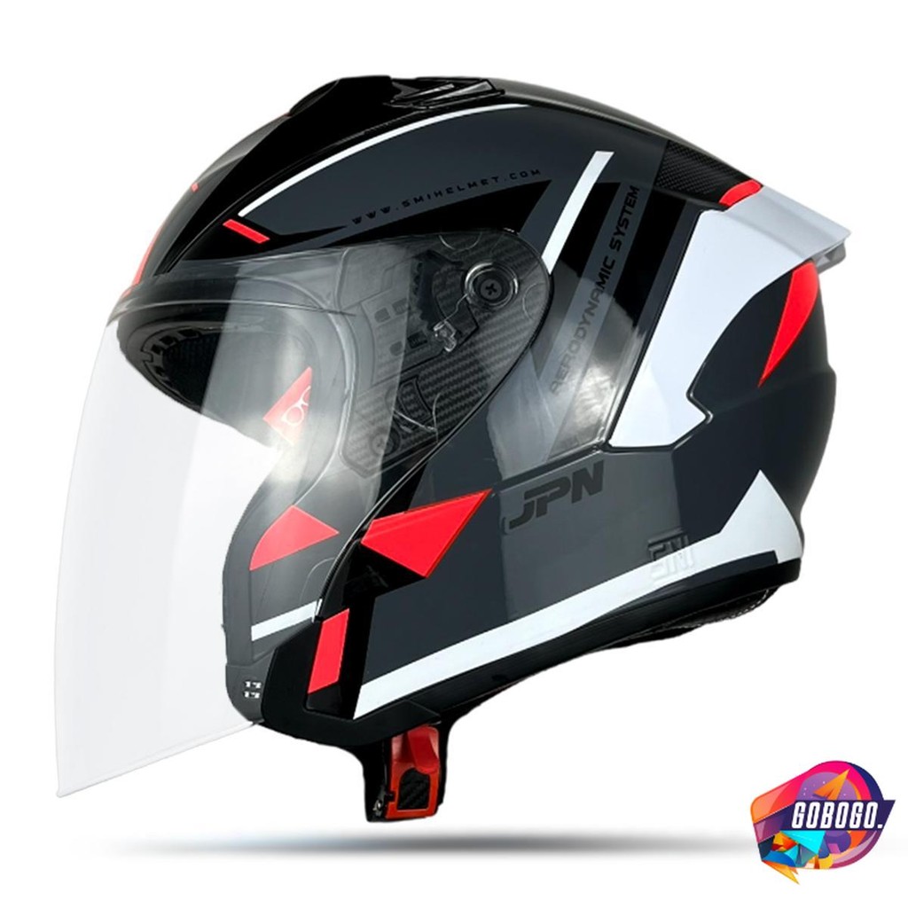 Helm Half Face JPN Kyo-X XLINE Motif Original Standart SNI