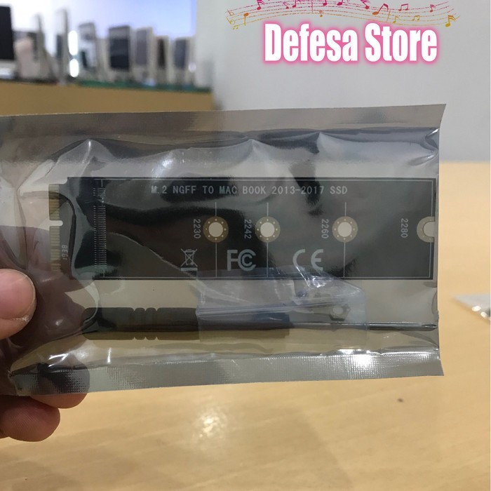 Converter SSD Adapter Card for MacBook Air & Pro M key M.2 PCIe AHCI S