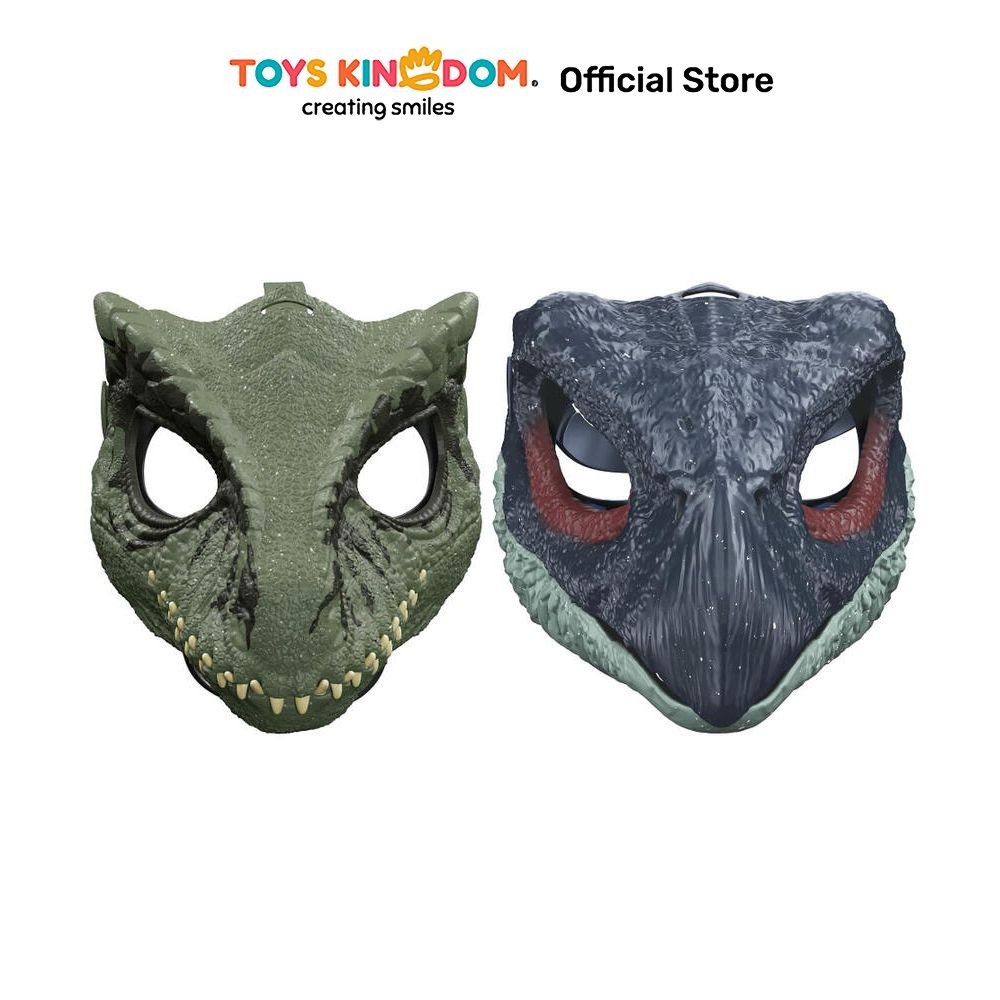 Toys Kingdom Jurassic World Roleplay Mask Basic Gwm54 Random Topeng Karakter Masker Hewan Boys Toy K