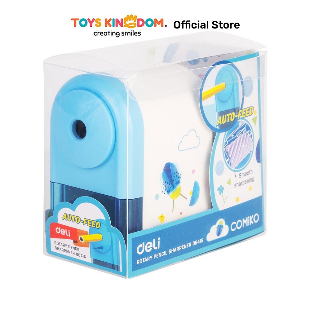 

Toys Kingdom Deli Rautan Pensil Rotary E0641S Random Pencil Sharpener Alat Raut Putar Perlengkapan Sekolah Dan Kantor