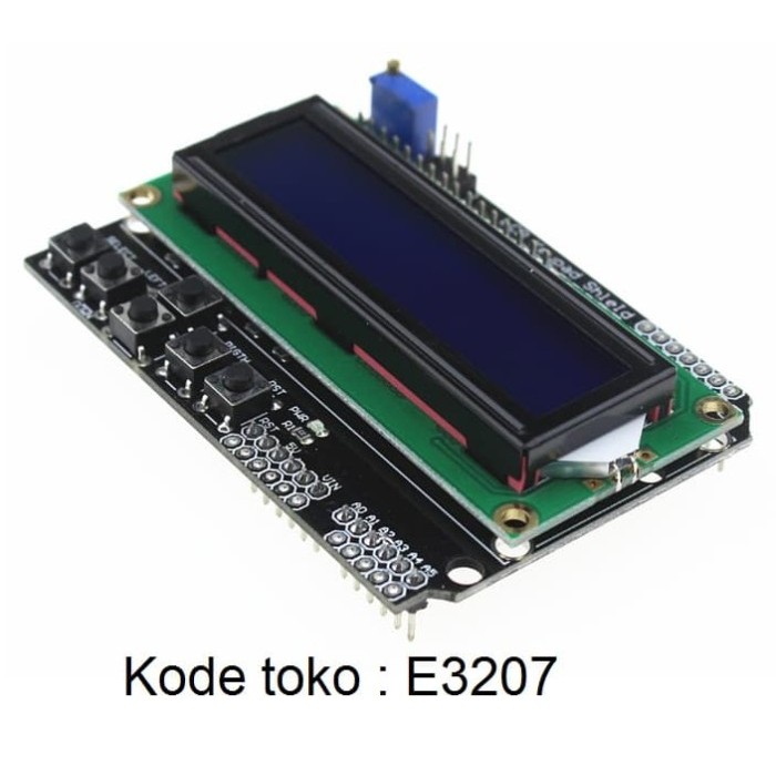 

OC88 LCD Keypad Shield LCD1602 Modul Display ATMEGA328 ATMEGA2560 Raspberry