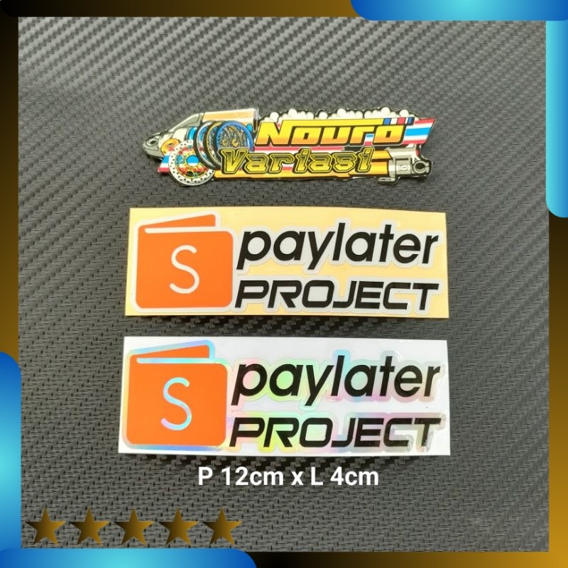 Stiker cutting shopee paylater berkualitas Lightnaziashop
