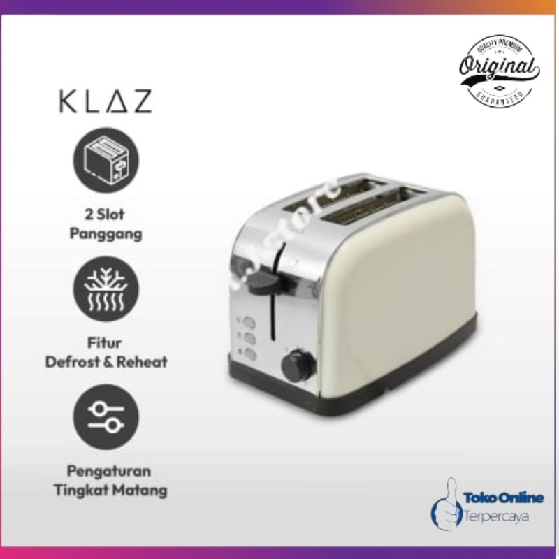 Klaz Toaster Double/pemanggang roti/toaster