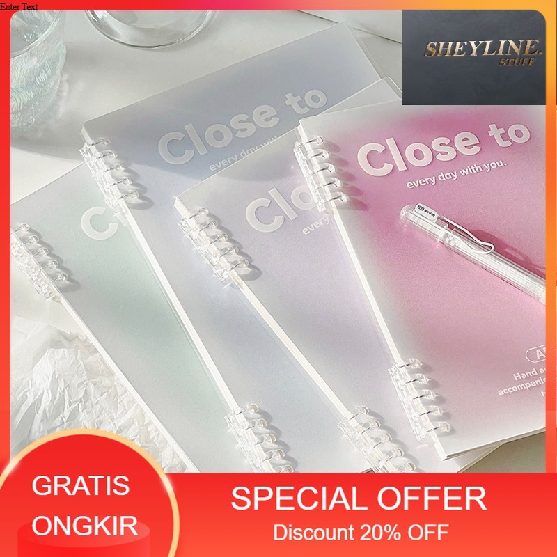 

Notebook Buku A5 B5 Buku Tulis Sekolah Lucu Binder 360 Derajat Notebook Aesthetic Korea Lose Leaf Binder Kuliah Buku Catatan