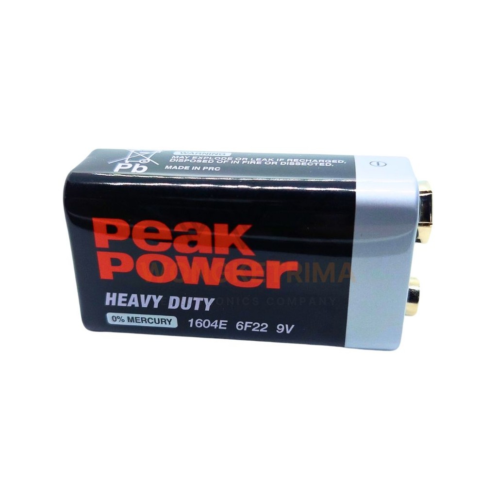 BATERAI 9V KOTAK BATTERY 9 VOLT 6F22