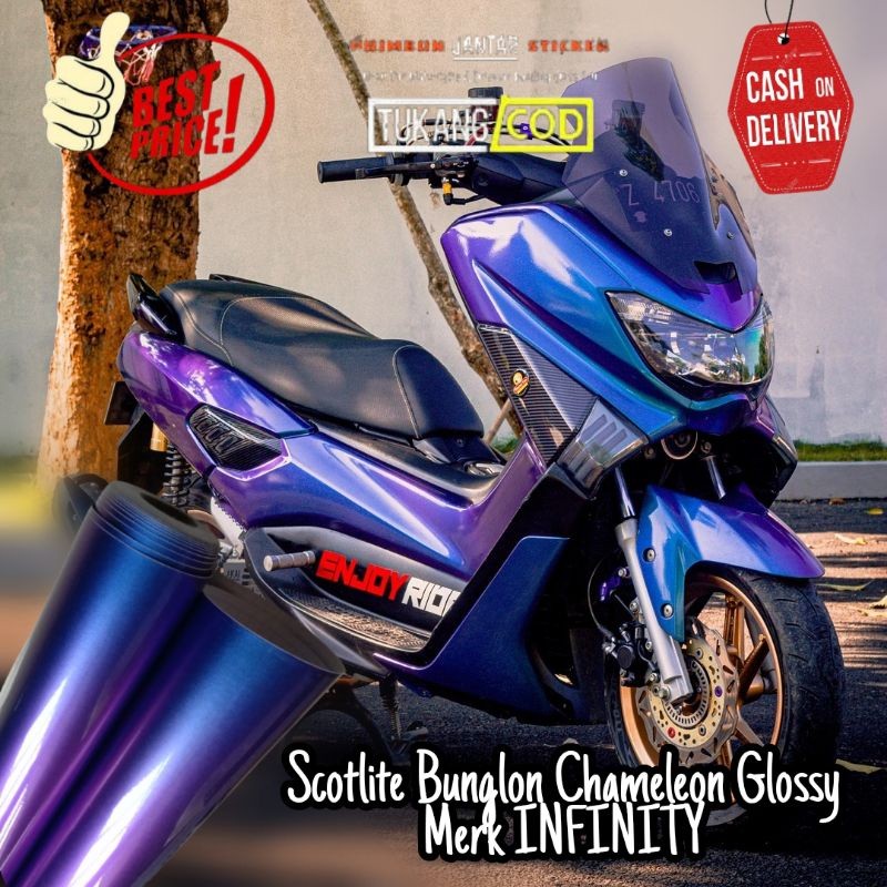 Sticker scotlite bunglon chameleon skotlet motor bunglon chameleon scotlight bunglon scotlet bunglon