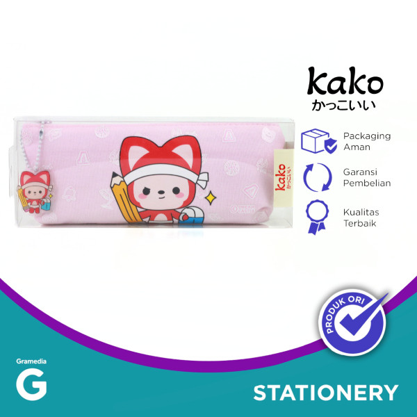 

Kako Pencase Trapezoid Red Ali Friends