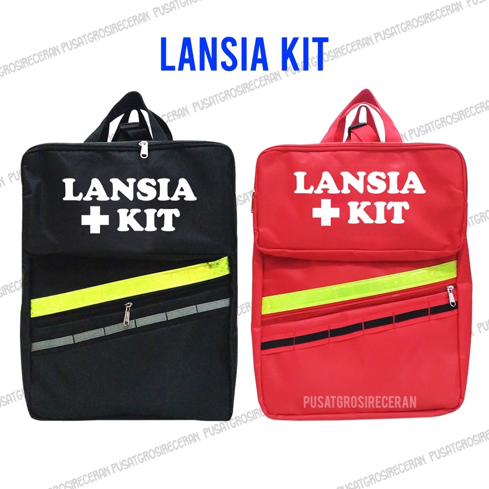 Ransel Medis Lansia Kit Bag Tas Perlengkapan Medis Emergency Kit Tas P3K SAR