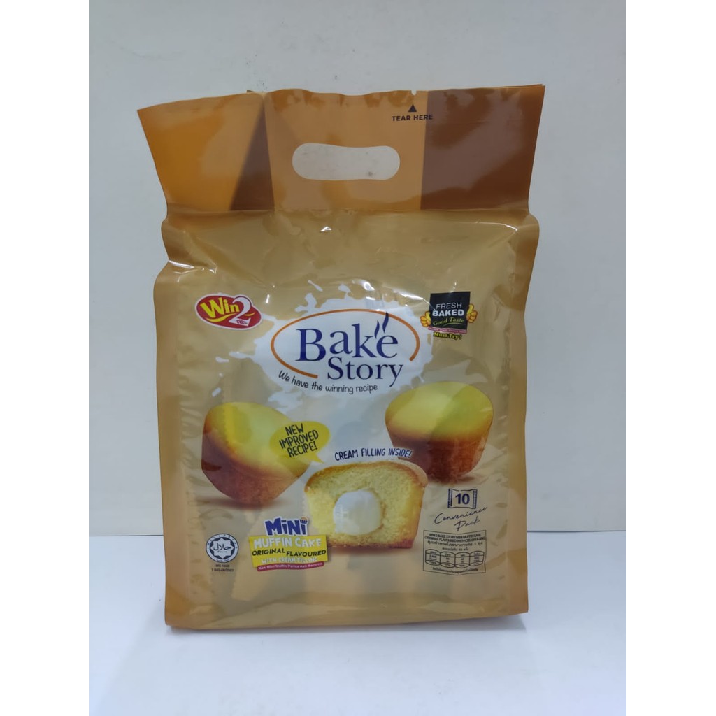 

WIN2 BAKE S MINI MUFFIN CAKE ORIGINAL 20GX10PC