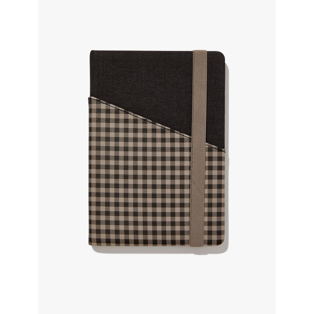 

Typo - Buku & Alat Tulis - A5 Grid Arlow Journal - Black Check