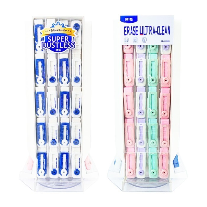 

Penghapus Pensil Sliding Eraser M&G HAXP2451 SET Display Packing