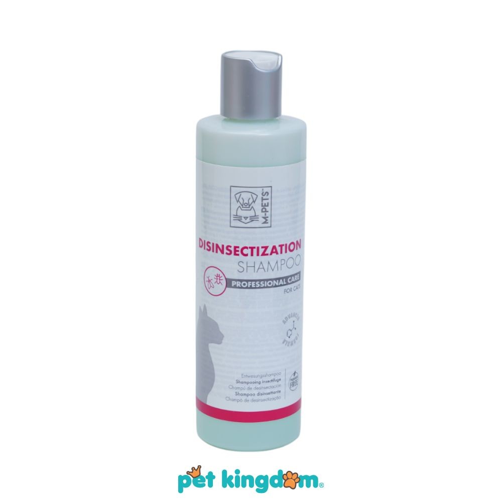Pet Kingdom M-Pets 250ml Sampo Kucing Disinsectization Cat Shampoo Sabun Kucing Pembersih Bulu Anabu