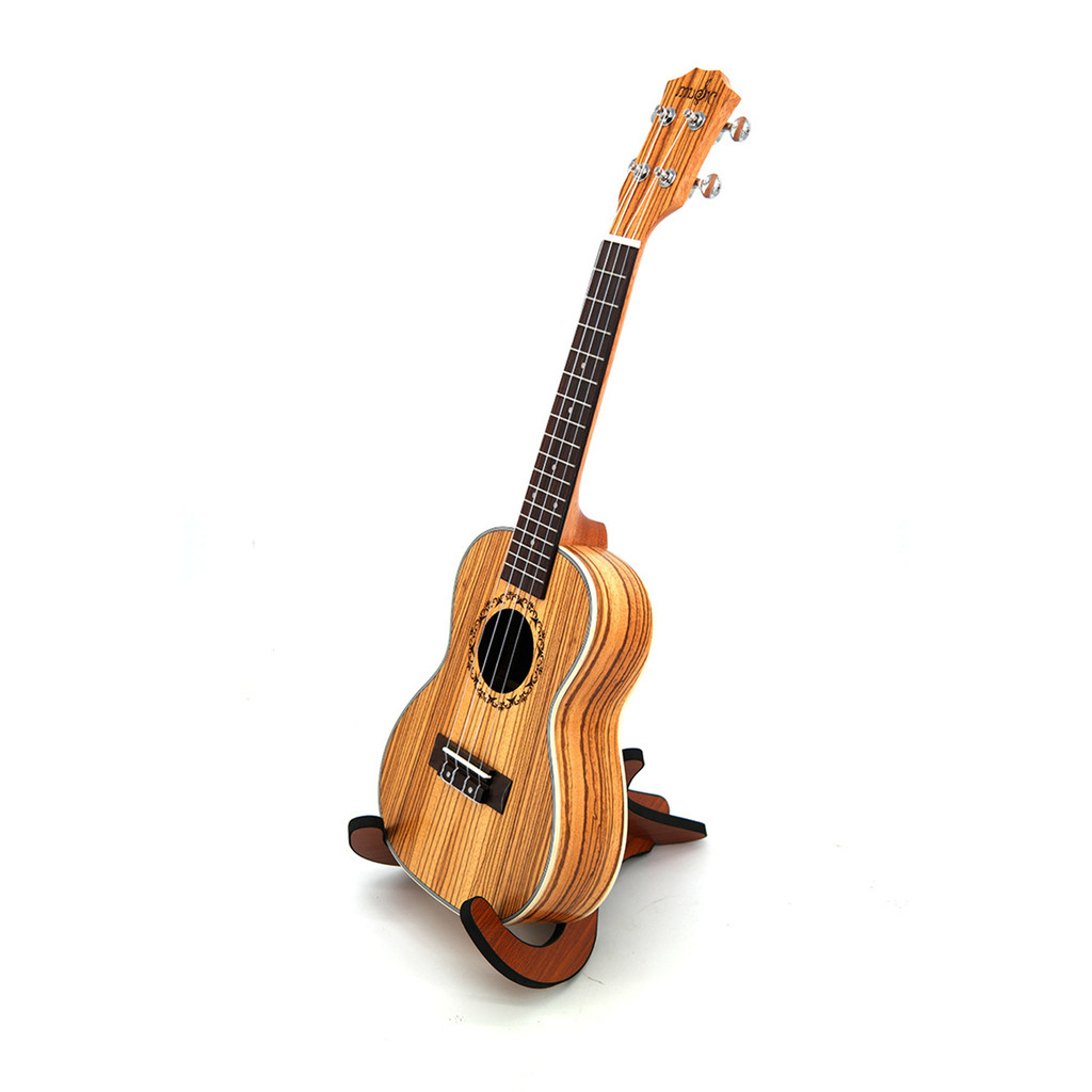 Acoustic Ukulele 23/26 Inch Concert Zebra Wood Hawaiian 4 Strings Small Guitar Electric Ukelele musi
