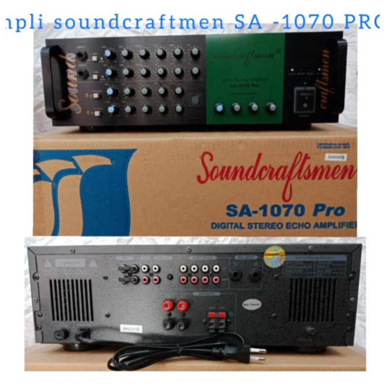 Ampli Soundcraftmen SA 1070 Pro Amplifier / Sa1070 Original