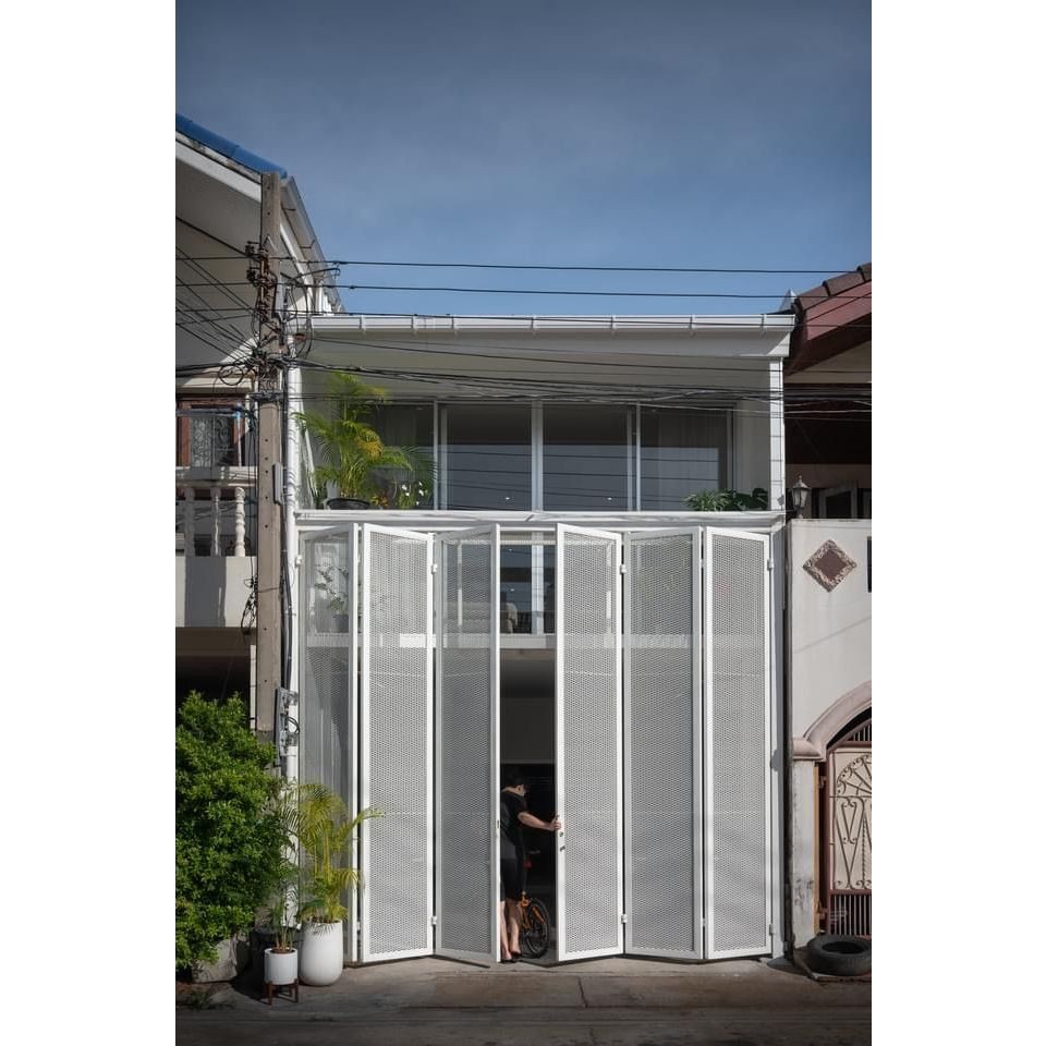 pagar rumah minimalis bahan expanda varian warna putih murah