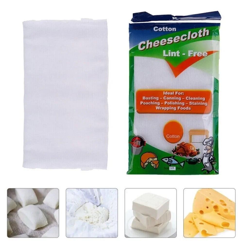 

Grade 20 Cheesecloth Unbleached Cotton Fabric Reusable Cheesecloth 2 Yards Kitchen Gauze Filter Cloth 2 Yards Cheesecloth