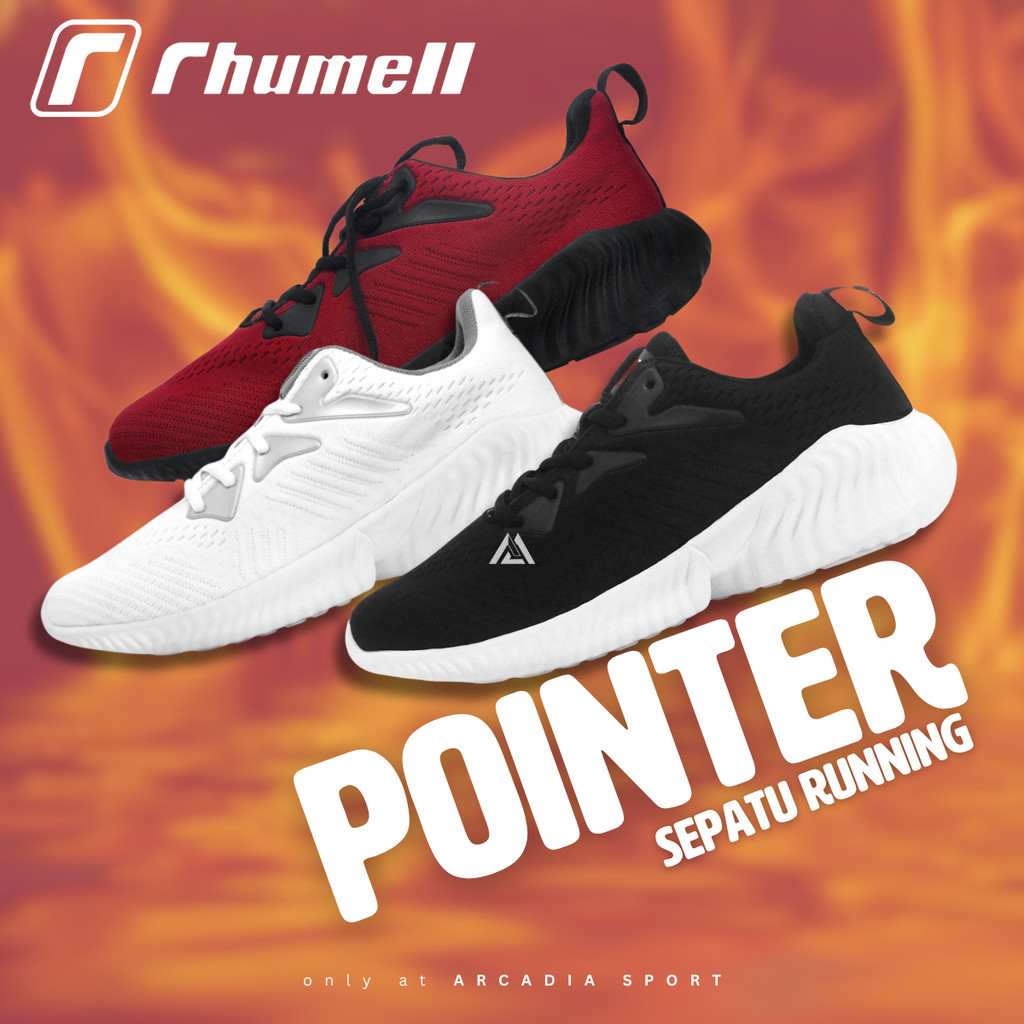 RHUMELL POINTER SEPATU RUNNING JOGGING ORIGINAL