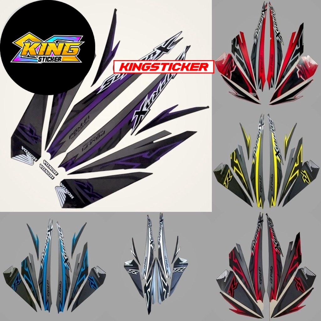 fullset striping honda supra x 125 Fi 2018