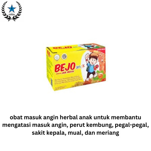 

Bejo Anak Jahe Merah untuk Mengatasi Masuk Angin 1box , 4box , 6box