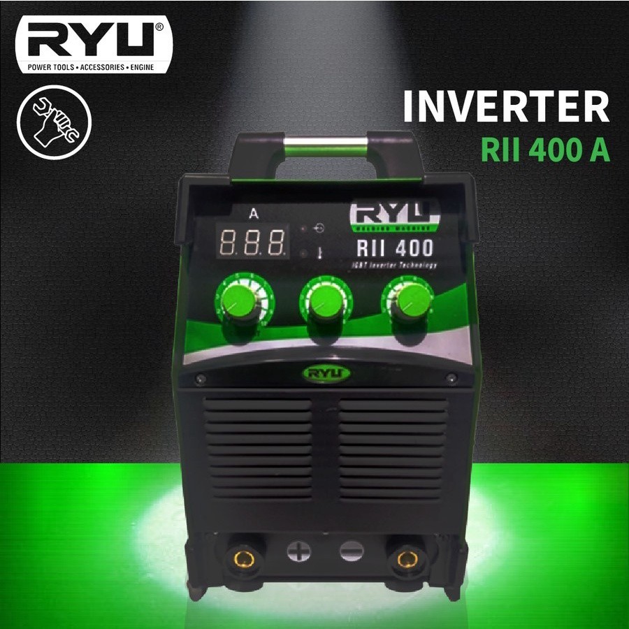 RYU Inverter 400 A /RII 400A MESIN LAS RYU 400 AMPERE