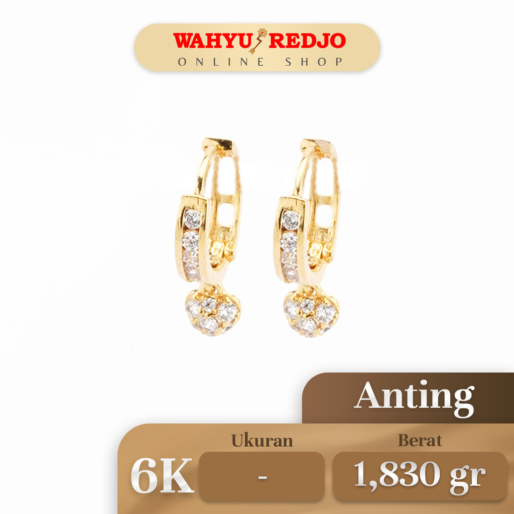 Anting-Anting Emas 6K Wahyu Redjo AN-6K-27120056