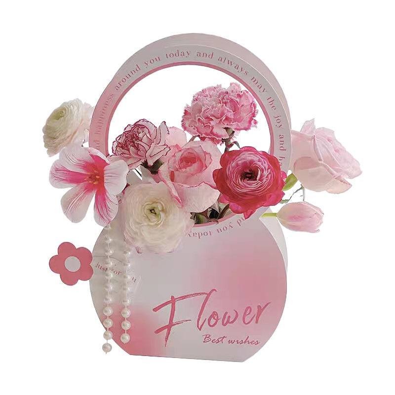 

1Pcs Box Bunga Tenteng Edisi Mother's Day / Kotak Buket Tenteng / Box Flower Buket Tenteng