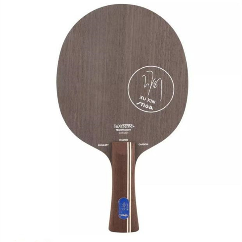 STIGA Dynasty-Xu Xin Table Tennis Blade, Textreme Technology, Master Handle Ping Pong Racket, Carbon