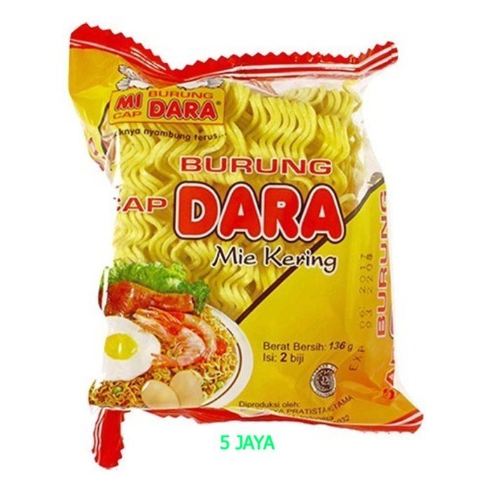 

mie burung dara merah kemasan 200 gr