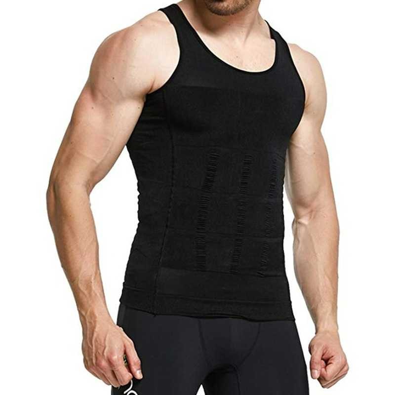 CXZD Baju Singlet T-Shirt Korset Pembentuk Tubuh Body Shaper - YB-76 -BESTINME