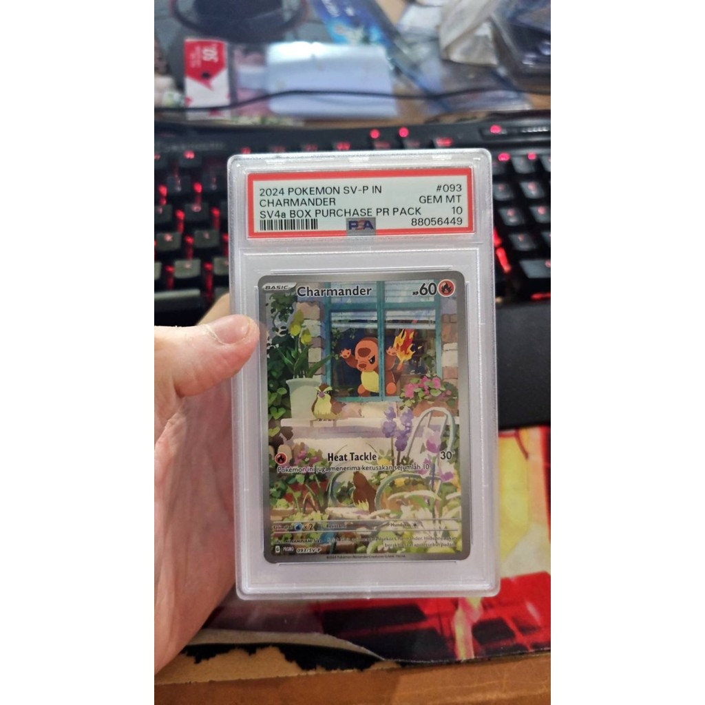 PSA 10 Charmander SV4a Harta Berkilau Promo
