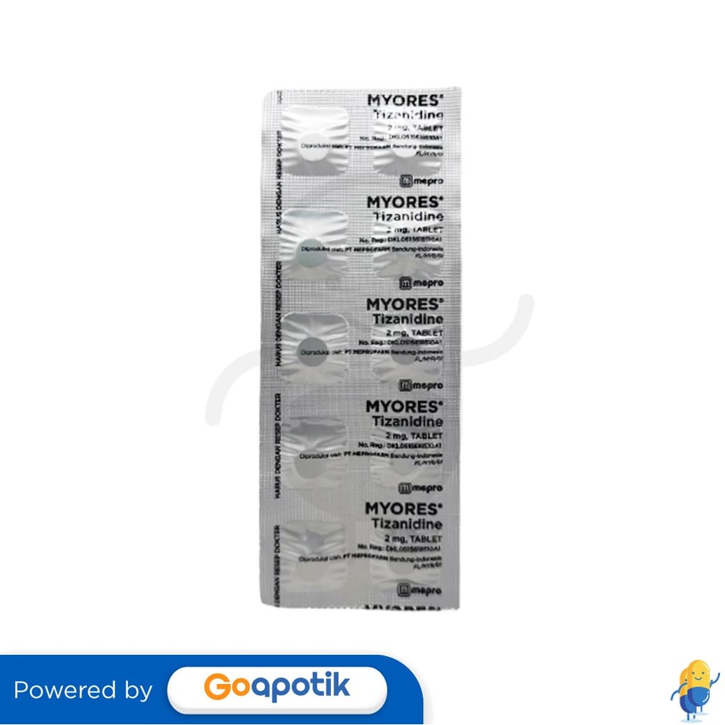 Myores 2 Mg Strip 10 Tablet