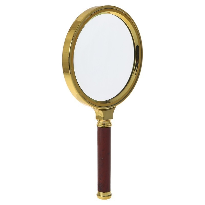 

1PC 10X Magnifying Glass / Handheld HD Magnifying Glass / High Magnification Viewing 70MM 80MM