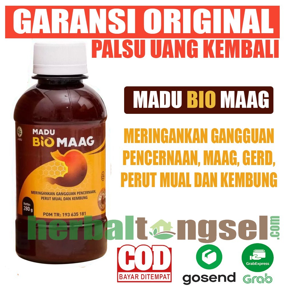 Madu Biomaag Original Madu Bio Maag untuk Asam Lambung Asli Obat Maag kronis, Asam Lambung, GERD
