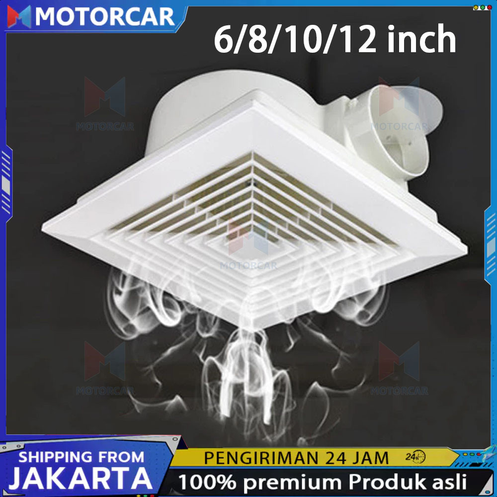 6/8/10/12 inch Exhaust fan exhaust fan dinding exhaust fan kdk exsos fan dinding Kamar tidur dapur d