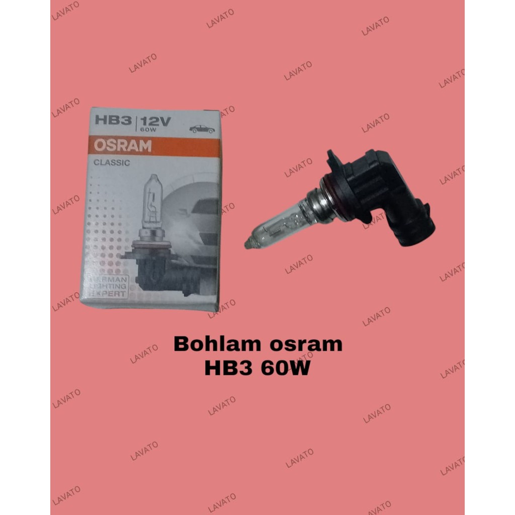 Bohlam Halogen Osram HB3 12V 60W