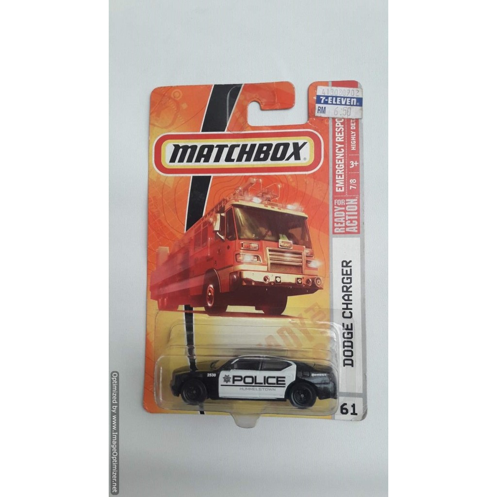 DIECAST MATCHBOX - DODGE CHARGER