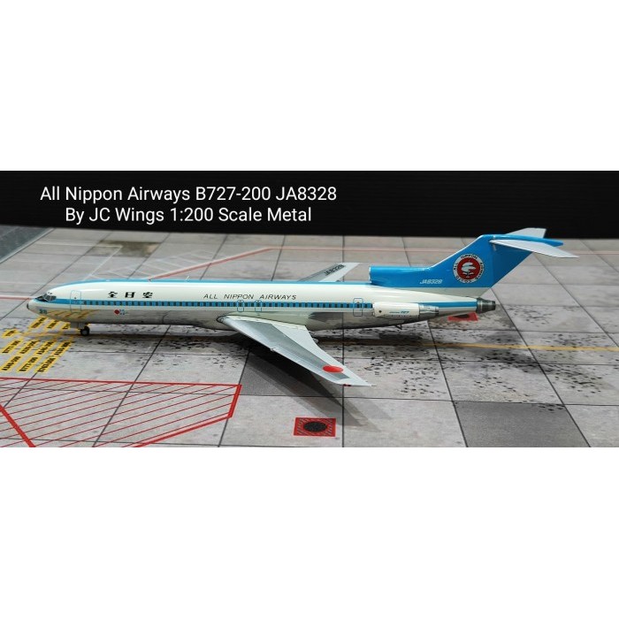 Miniatur Pesawat Terbang All Nippon Airways B727-200 JA8328  JC Wings 1:200  Metal Diecast Aircraft