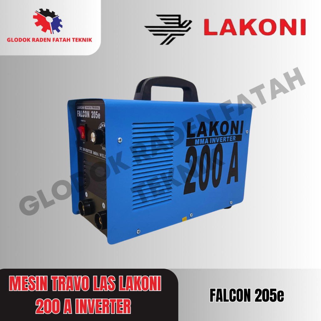 Lakoni Mesin Travo Las Inverter 200 A Trafo Las Falcon 205e 205 e Lakoni