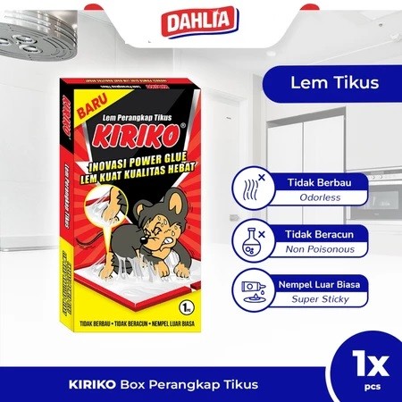 KIRIKO Lem Tikus Papan - Lem Perangkap Tikus Super Lengket