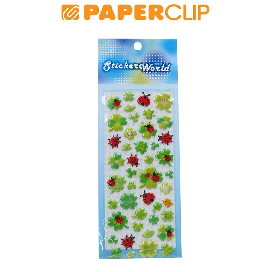 

STICKER WORLD 2522 FOUR-LEAF CLOVER