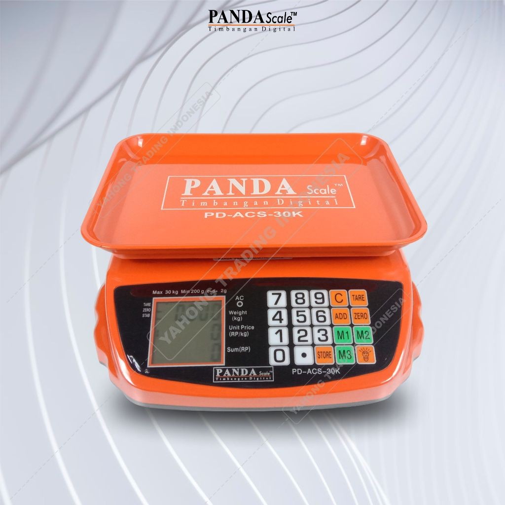 TImbangan Digital 30 Kg Panda Timbangan Meja Buah Laundry Paket Digital Scale