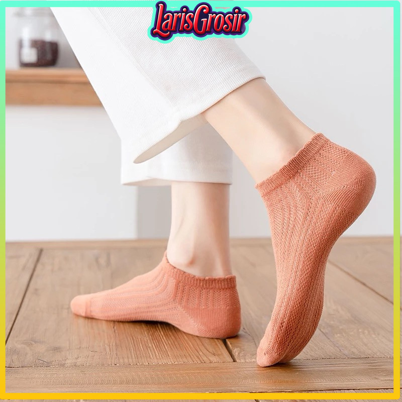 COD Makassar Kaos Kaki Polos / Kaos Kaki Pendek Fashion Wanita / Kaos Kaki Pendek Semata kaki / Kaos