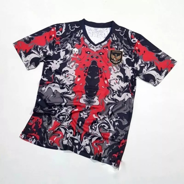 Baju Bola Timnas Jersey Timnas Indonesia Training Pre Match - XL