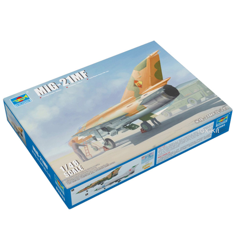 Trumpeter 02863 1/48  MiG-21MF Mig21 Mig-21 Fighter Military Plane Aircraft Airplane Plastic Assembl